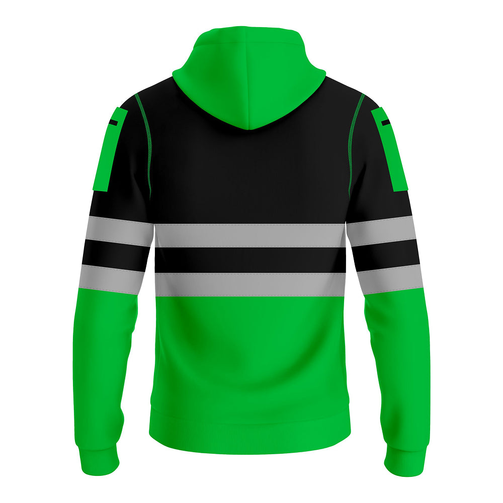 Hi-Vis Work Hoodie 6 | High Visibility Workwear Pullover TORO ACTIVA
