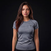 Toro Activa Women's Melange Raglan Tee - Grey TORO ACTIVA