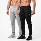 Toro Activa Men's Fleece Joggers Pack of 2 - Black & Grey TORO ACTIVA