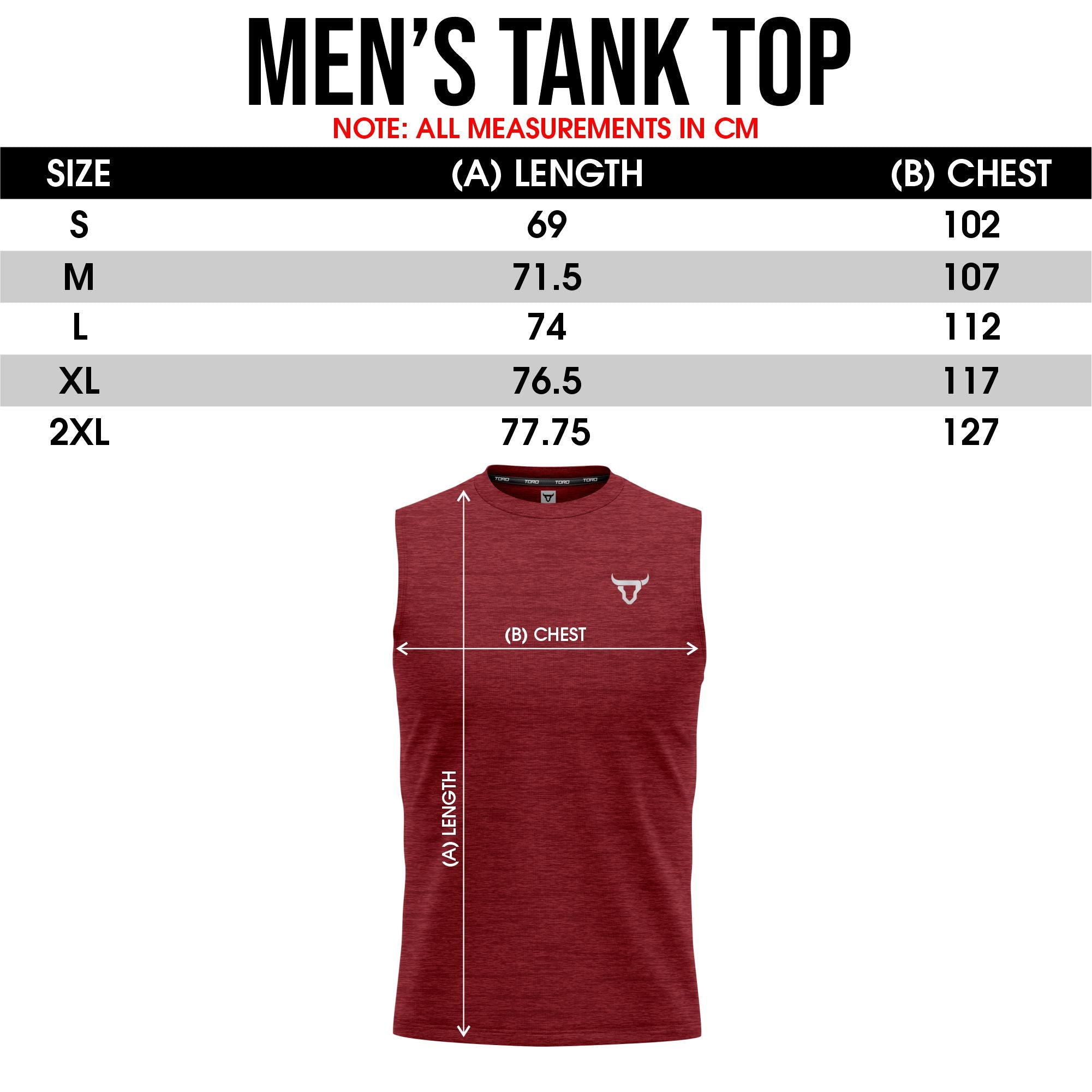 Toro Activa Essentials Milange Performance Tank Top - 3 Colour Pack TORO ACTIVA