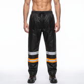 Hi Vis Waterproof Over Trousers - Orange/Black TORO ACTIVA