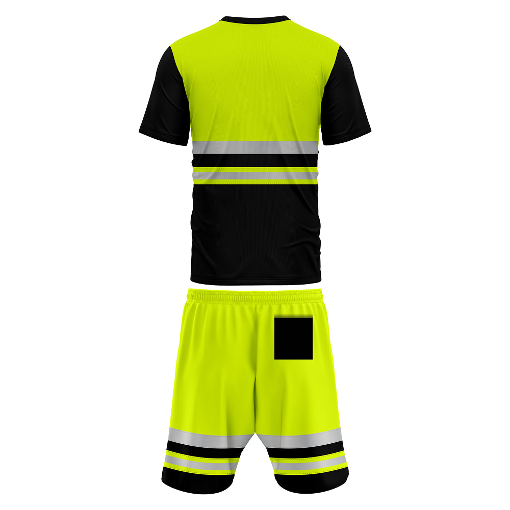 Toro Activa Hi-Vis Tracksuit workwear Set SST-103 - Yellow/Black TORO ACTIVA