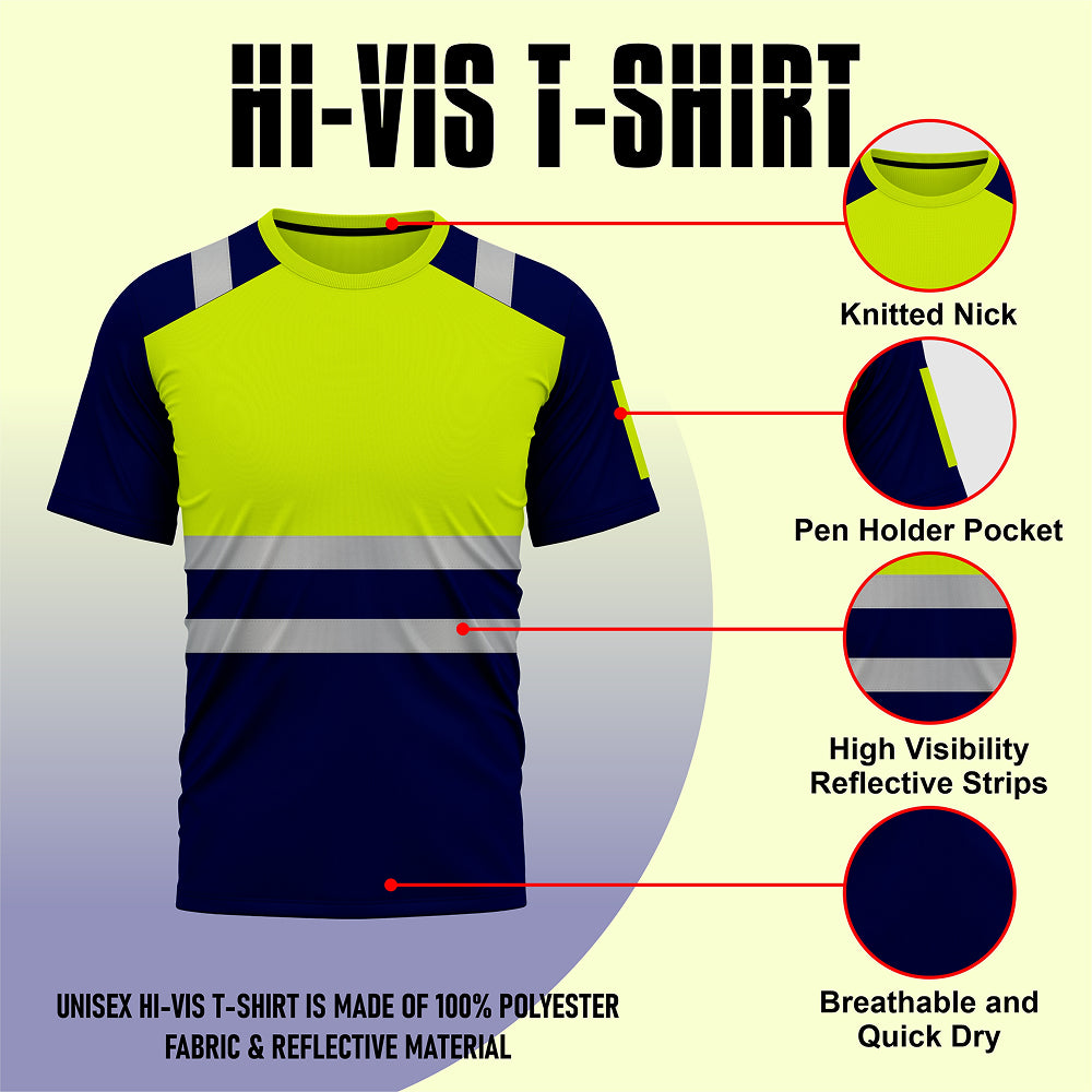 Toro Activa Hi-Vis Workwear TShirt T101 TORO ACTIVA