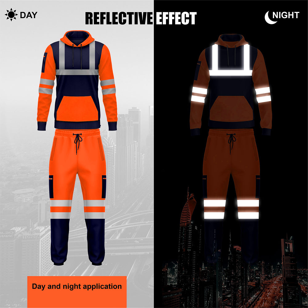 Toro Activa Hi-Vis Pullover Tracksuit - TS09 TORO ACTIVA