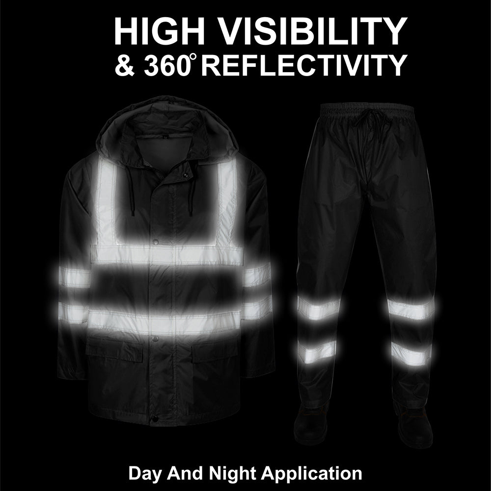 Toro Activa Lightweight Hi-Vis Rainsuit - RS105 TORO ACTIVA