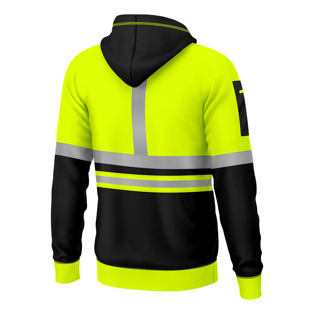 Toro Activa Hi-Vis Fleece pullover zipper Hoodie 1015 TORO ACTIVA
