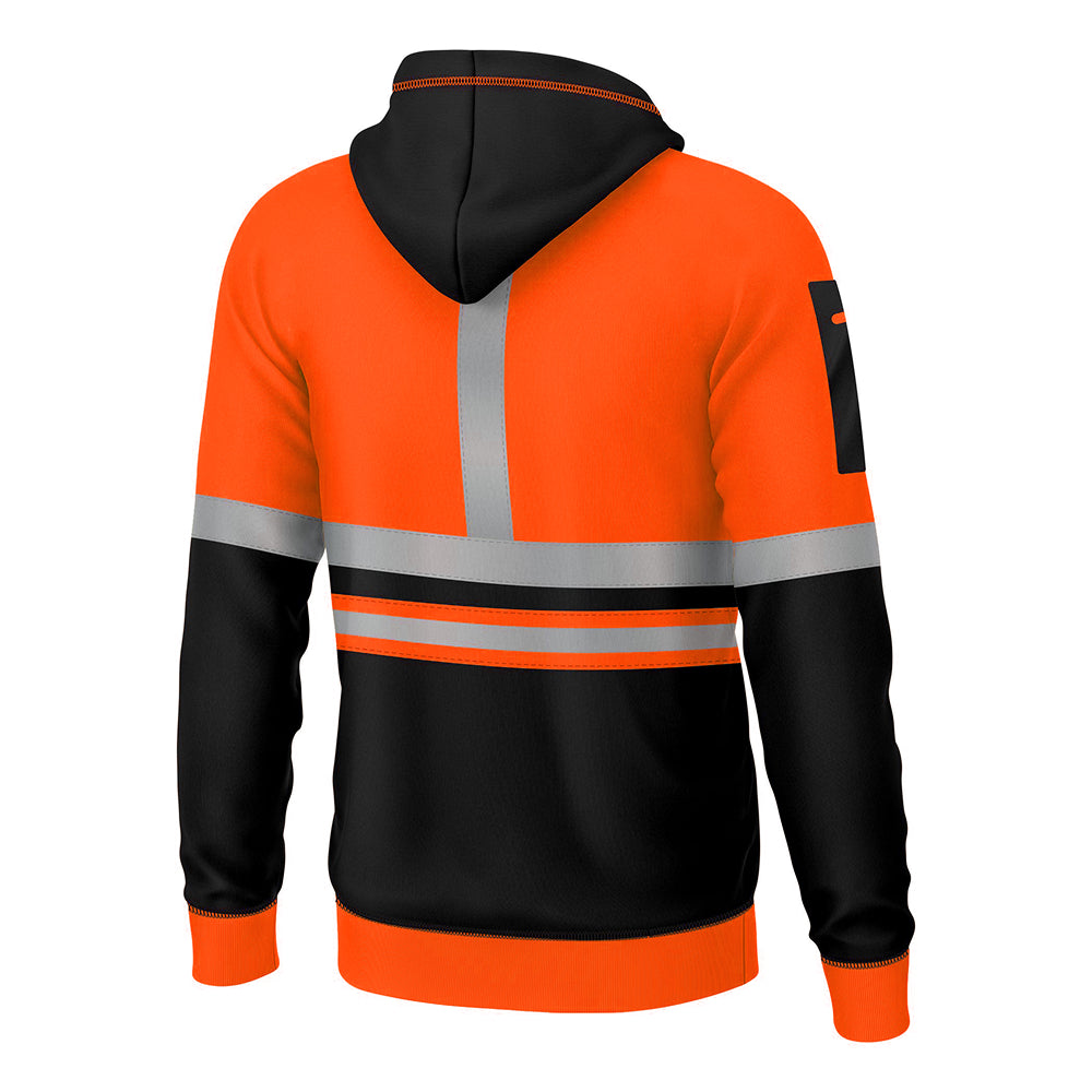 Toro Activa Hi-Vis Fleece pullover zipper Hoodie 1015 TORO ACTIVA