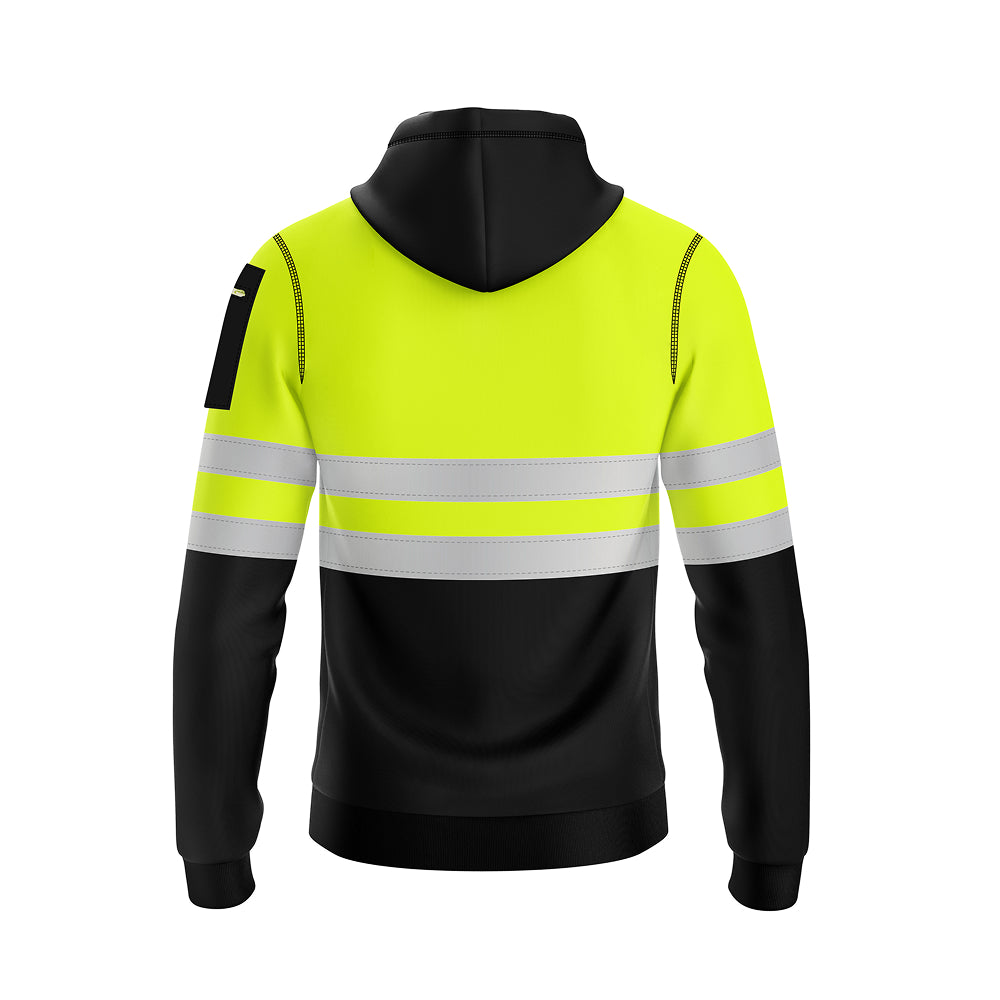 Hi-Vis Work Hoodie 6 | High Visibility Workwear Pullover TORO ACTIVA