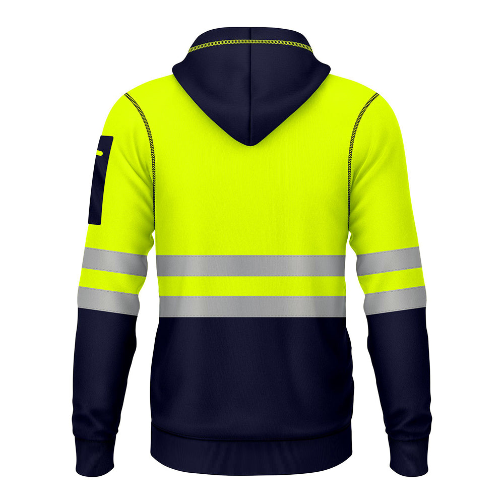 Hi-Vis Work Hoodie 6 | High Visibility Workwear Pullover TORO ACTIVA