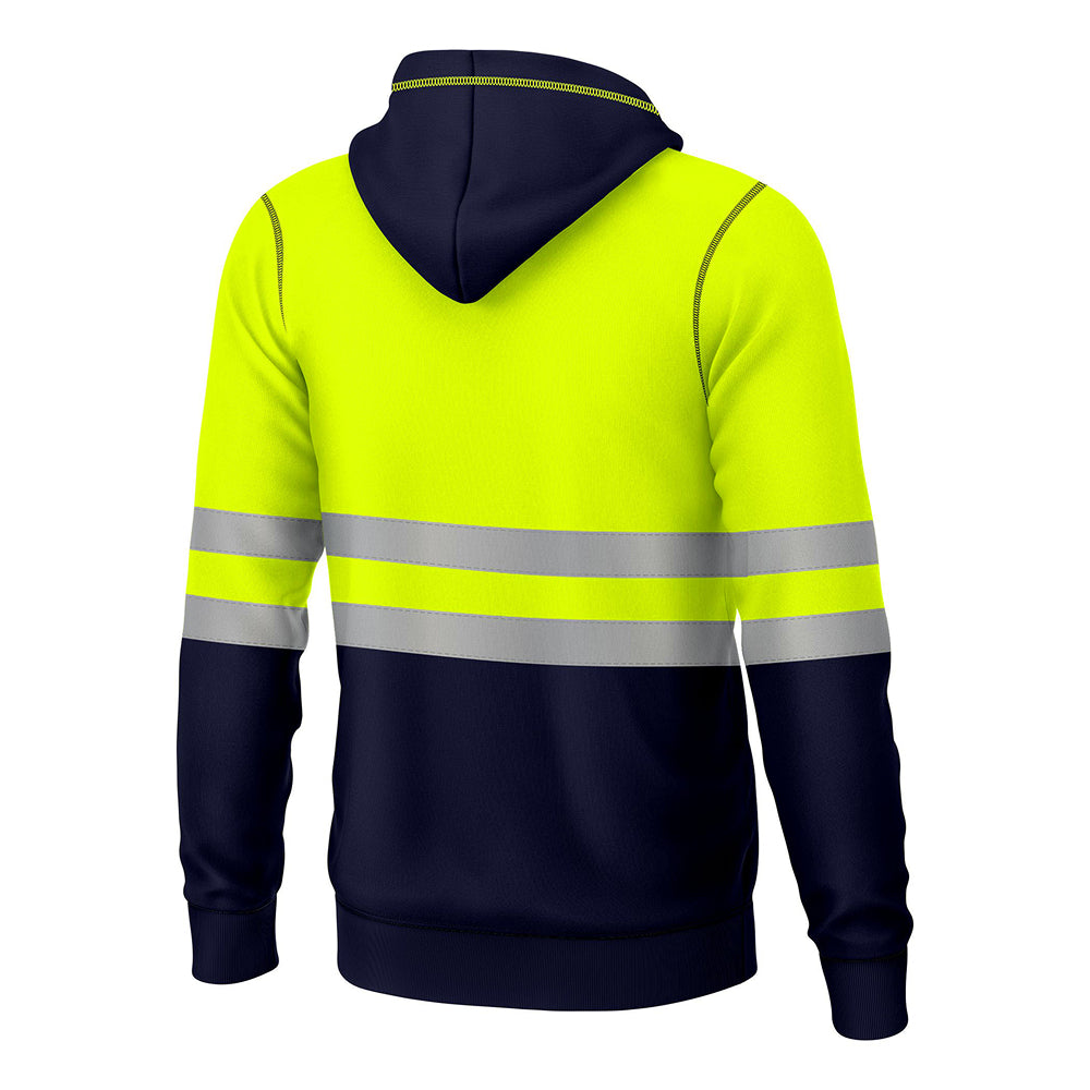 Hi-Vis Work Hoodie 6 | High Visibility Workwear Pullover TORO ACTIVA