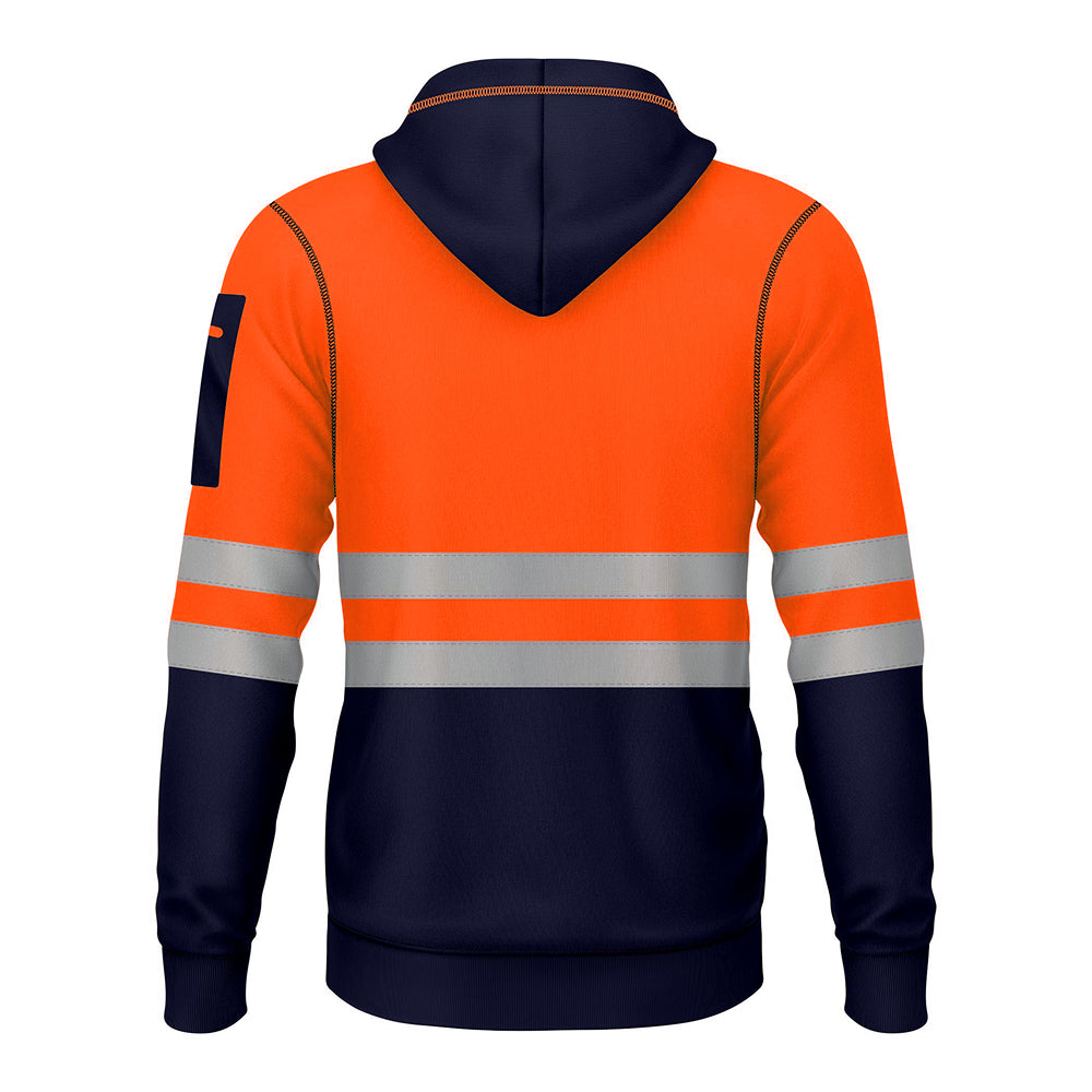 Hi-Vis Work Hoodie 6 | High Visibility Workwear Pullover TORO ACTIVA