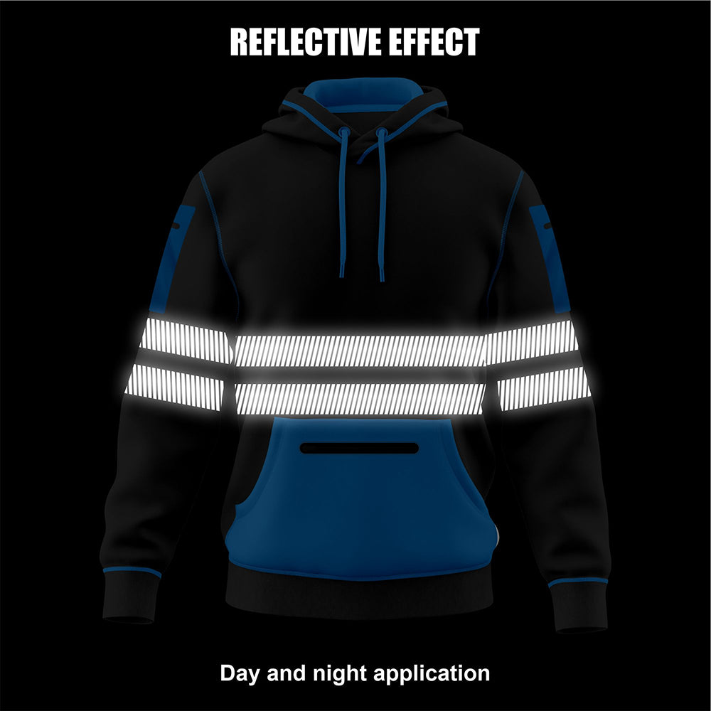Toro Activa Hi-Vis Workwear Fleece Pullover Hoodie W1006 TORO ACTIVA