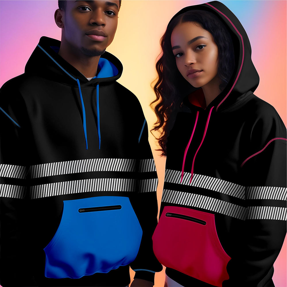 Toro Activa Hi-Vis Workwear Fleece Pullover Hoodie W1006 TORO ACTIVA