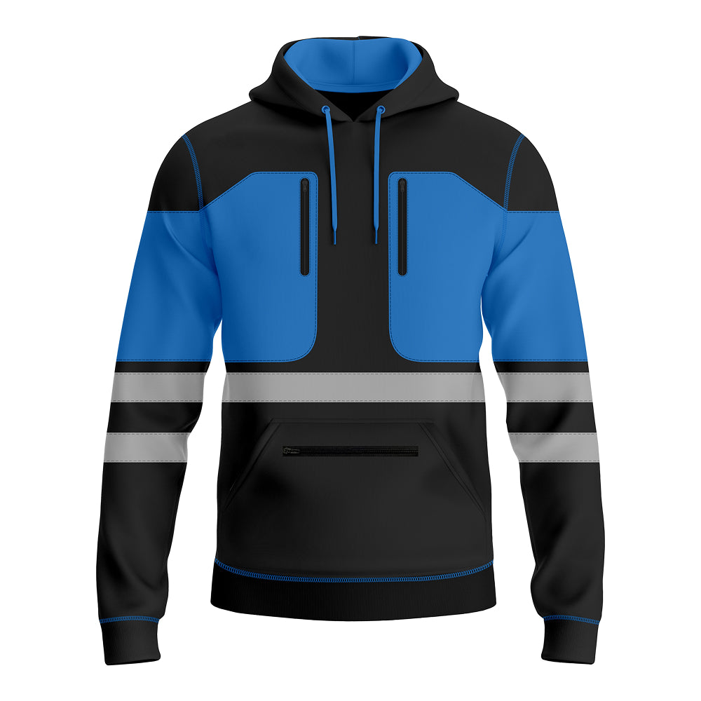 Toro Activa Essential Hi-Vis Pullover Hoodie 2004 Blue Black TORO ACTIVA