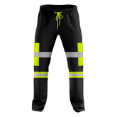 Toro Activa Workwear Fleece Joggers TR104 Yellow Black TORO ACTIVA