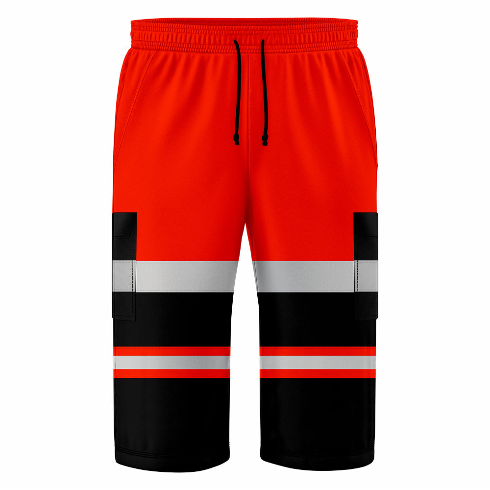 Toro Activa Hi-Vis Fleece Shorts SH103 Orange Black TORO ACTIVA