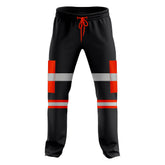 Toro Activa Workwear Fleece Joggers TR104 Orange Black TORO ACTIVA