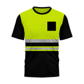 Toro Activa Hi-Vis Workwear TShirt T103 - Black/Yellow 2XL TORO ACTIVA