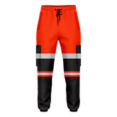 Toro Activa Workwear Fleece Joggers TR103 Orange/Black 2XL TORO ACTIVA