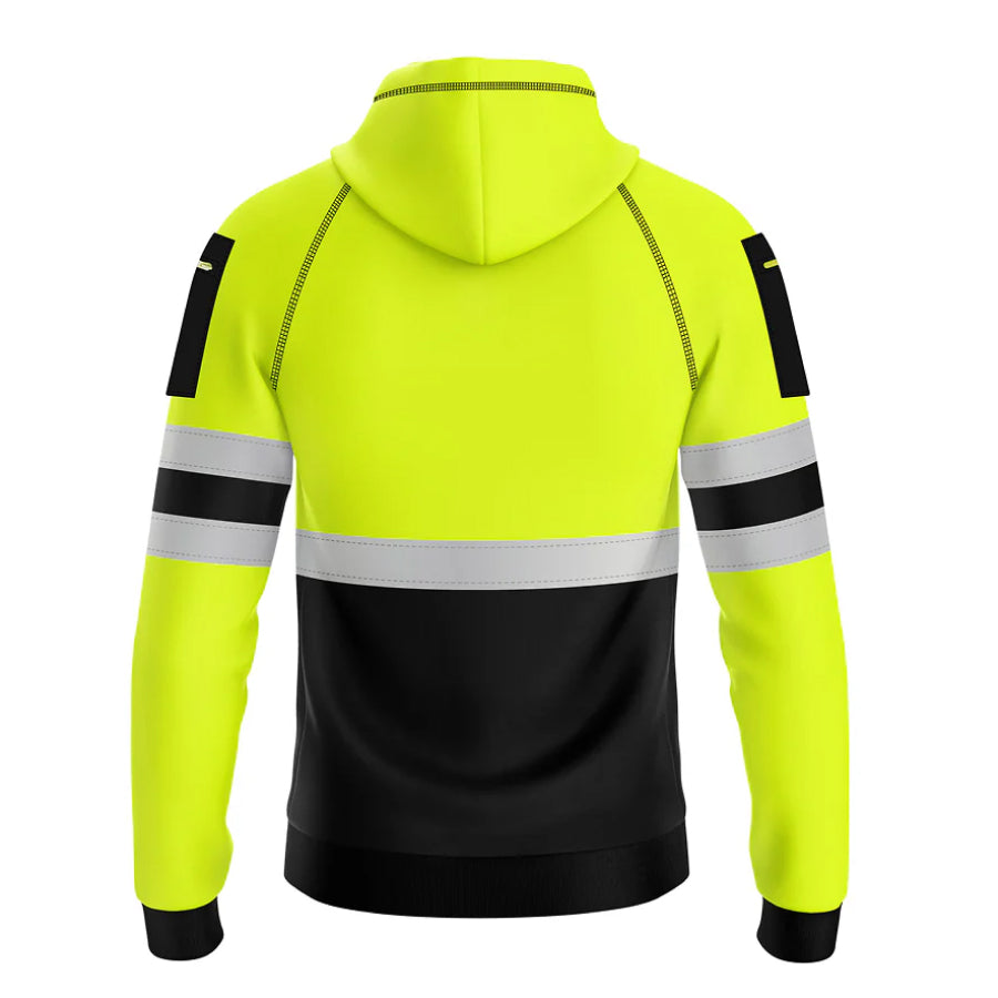 Toro activa Essential Hi-Vis Fleece Hoodie 2 Yellow/Black TORO ACTIVA