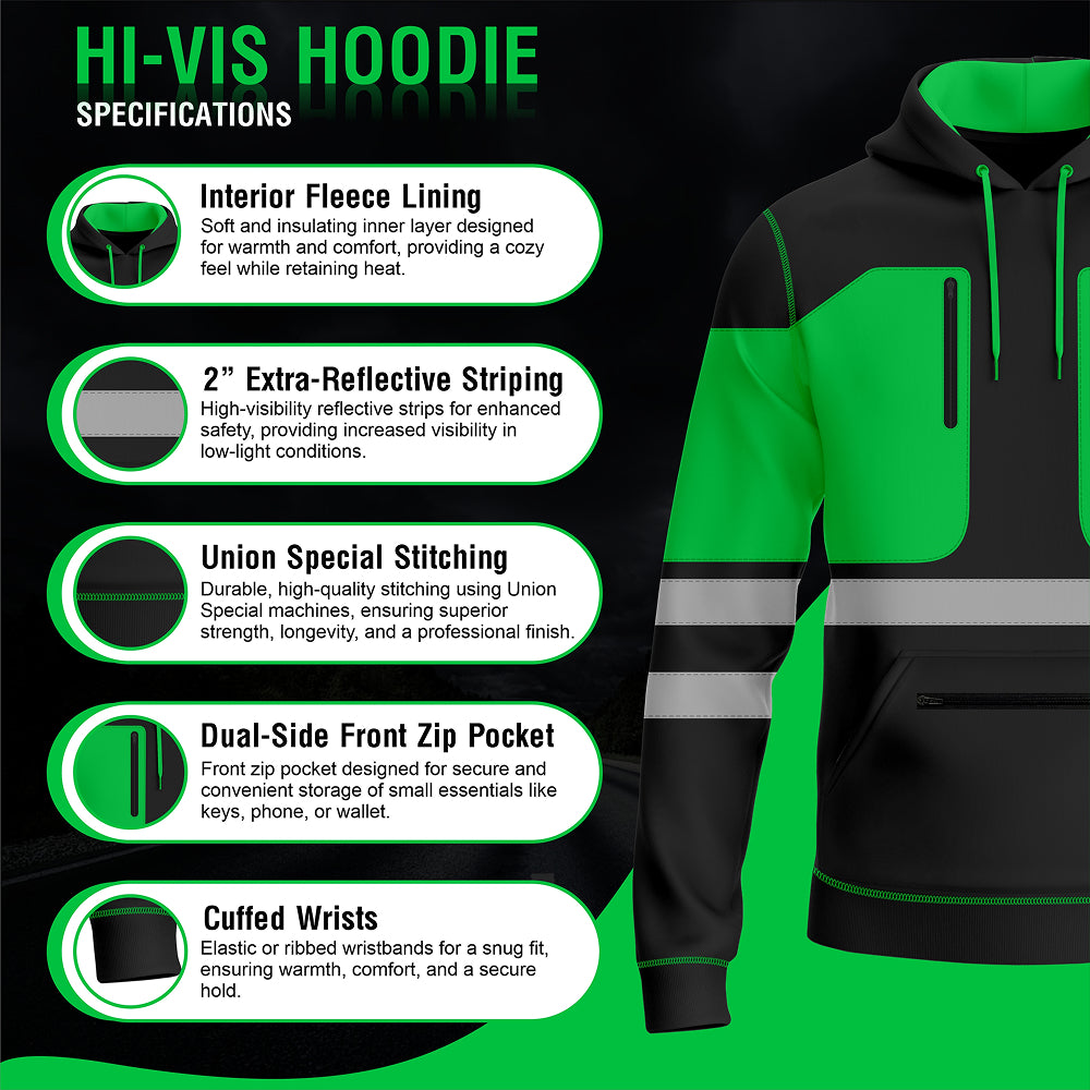 Toro Activa Essential Hi-Vis Pullover Hoodie 2004 TORO ACTIVA