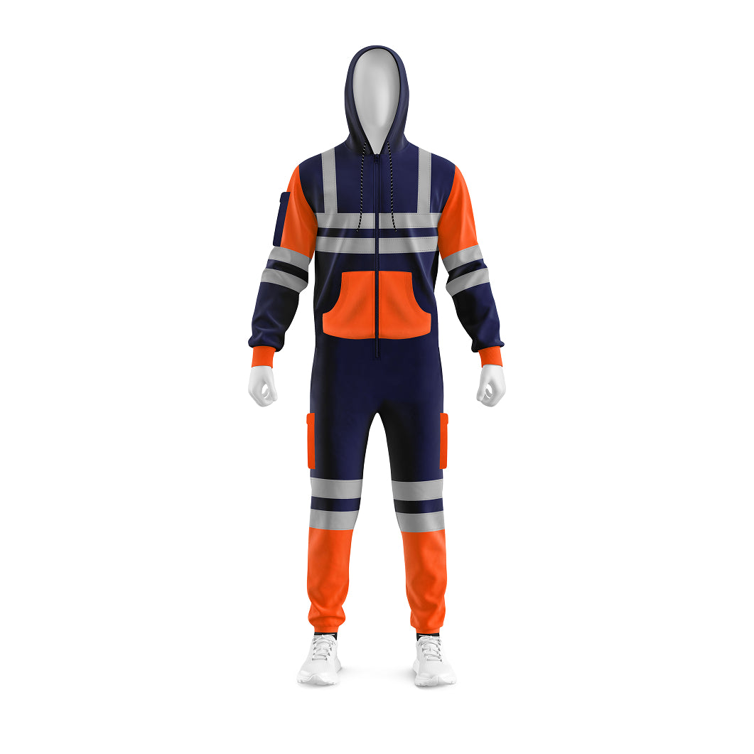 Toro Activa Art 08 Safety Jumpsuit & Onesie Orange Navy TORO ACTIVA