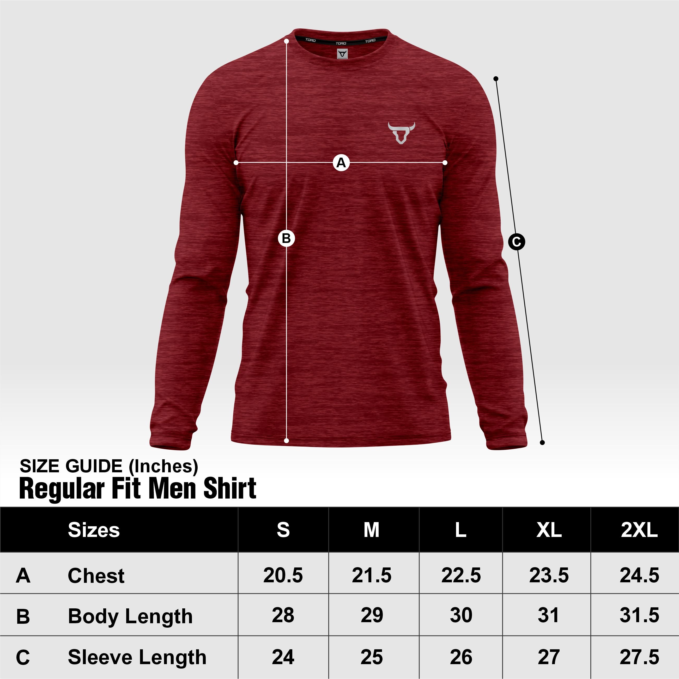 Toro Activa PrimeFlex L/S Shirts - 3 Colour Pack ( Red , Grey, Teal ) TORO ACTIVA