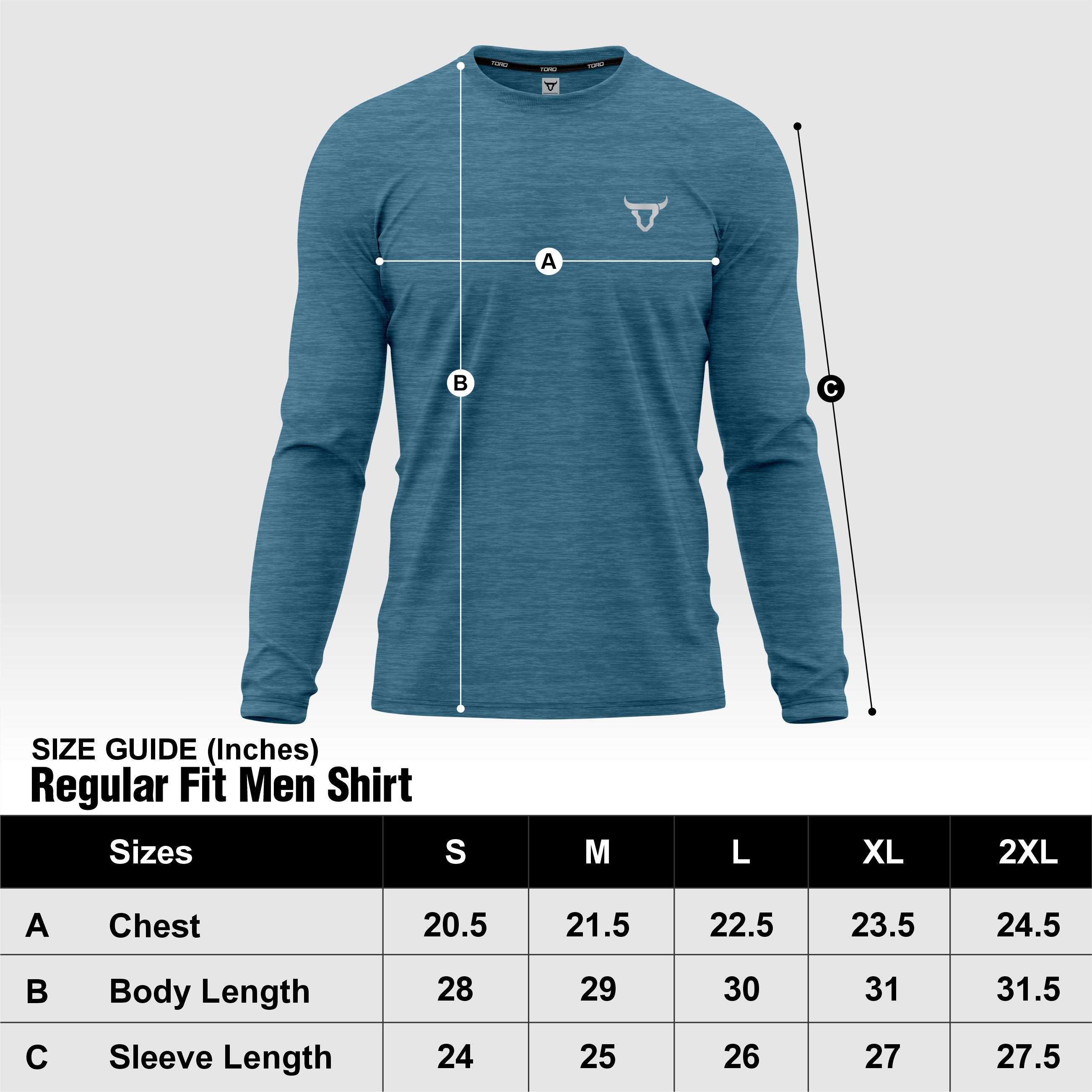 Toro Activa PrimeFlex L/S Shirts - 3 Colour Pack ( Red , Grey, Teal ) TORO ACTIVA