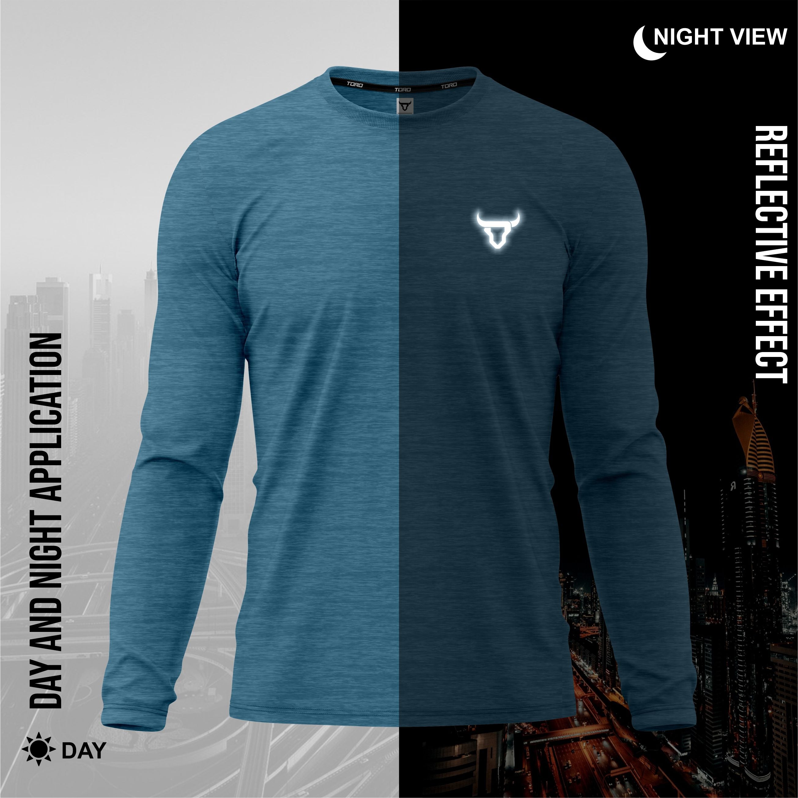 Toro Activa PrimeFlex L/S Shirts - 3 Colour Pack ( Red , Grey, Teal ) TORO ACTIVA