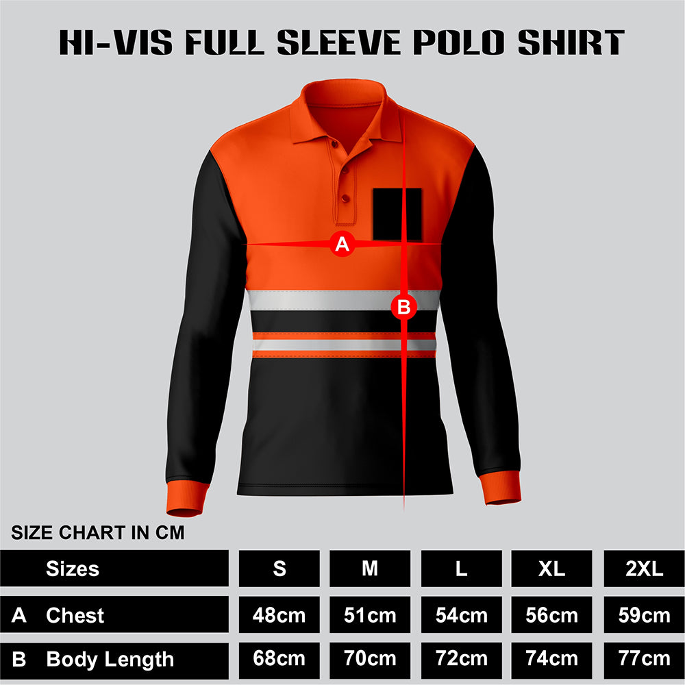 Toro Activa High Visibility Safety Work Wear Short Sleeve Polo Shirt PF101 TORO ACTIVA