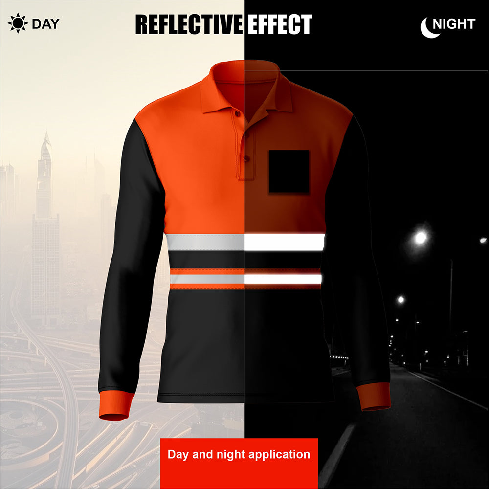Toro Activa High Visibility Safety Work Wear Short Sleeve Polo Shirt PF101 TORO ACTIVA
