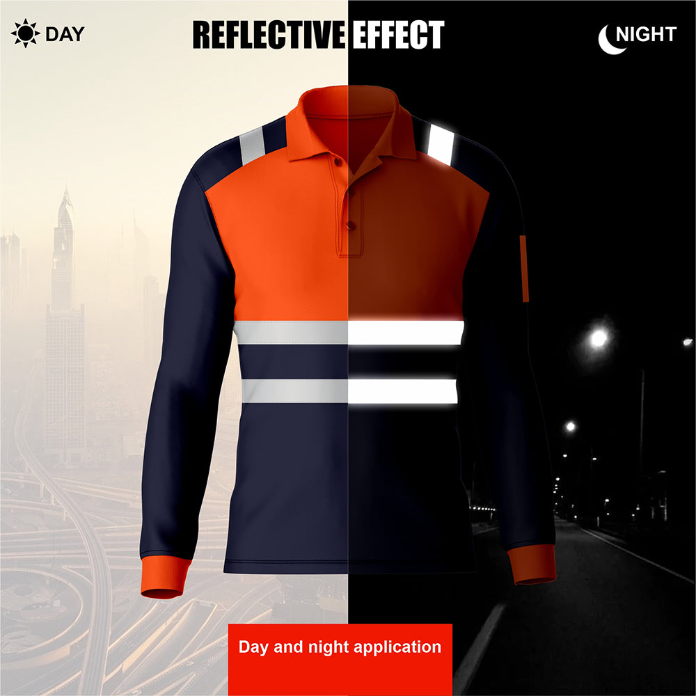 Toro Activa High Visibility Safety Work Wear Short Sleeve Polo Shirt PF103 TORO ACTIVA