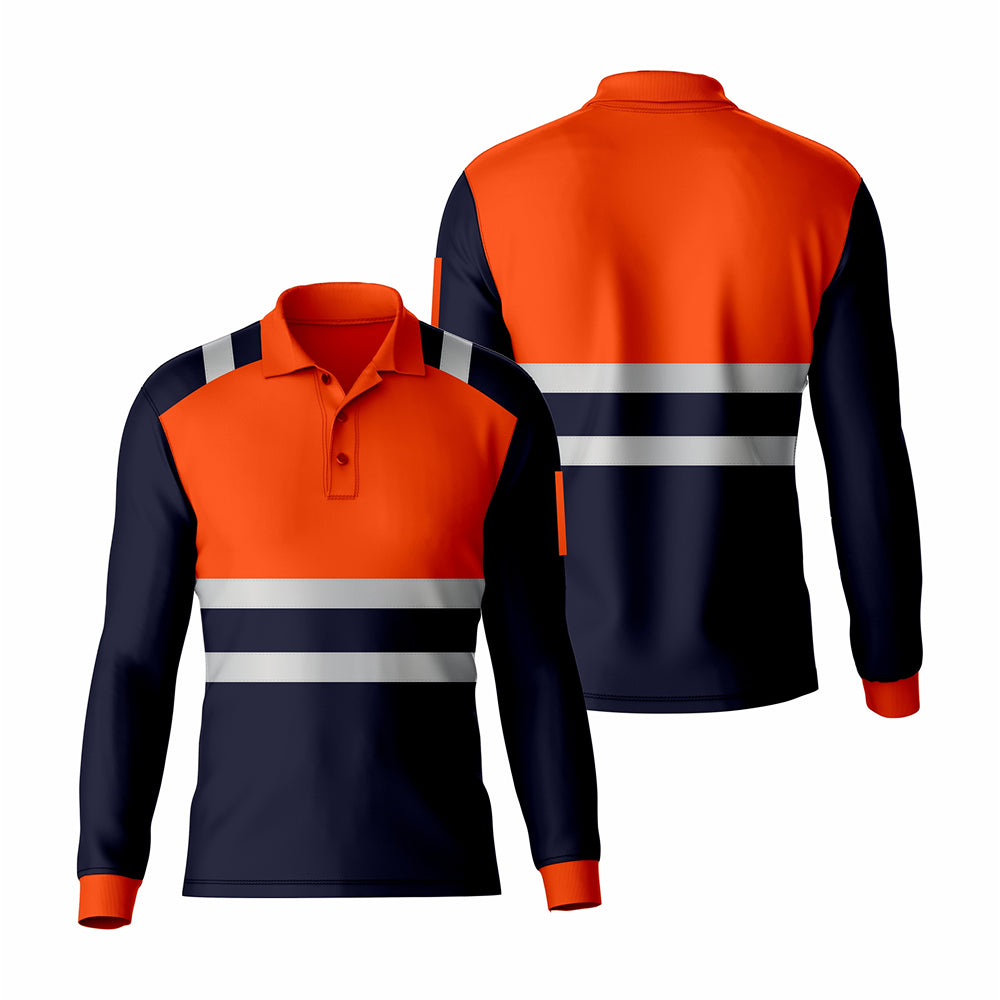Toro Activa High Visibility Safety Work Wear Short Sleeve Polo Shirt PF103 TORO ACTIVA