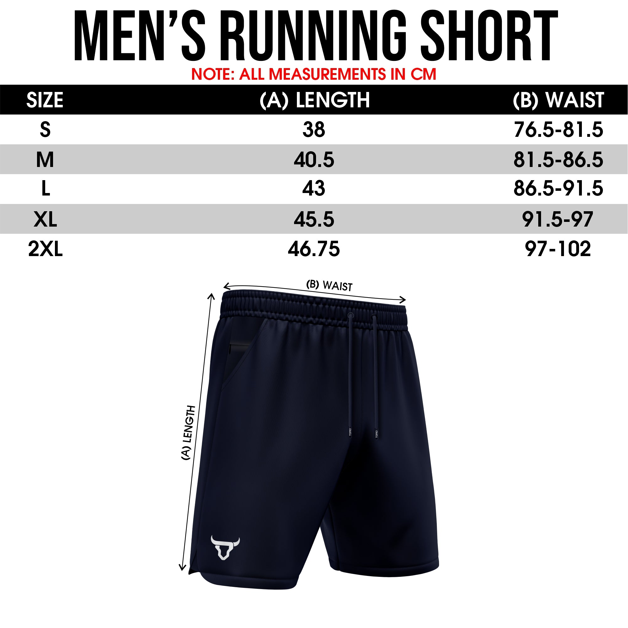 Toro Activa Essential Running Shorts - 2 Colour Set TORO ACTIVA