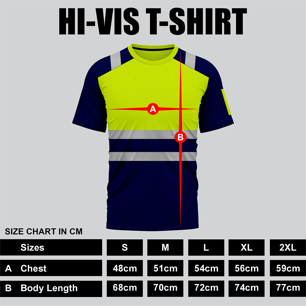 Toro Activa Hi-Vis Workwear TShirt T101 TORO ACTIVA