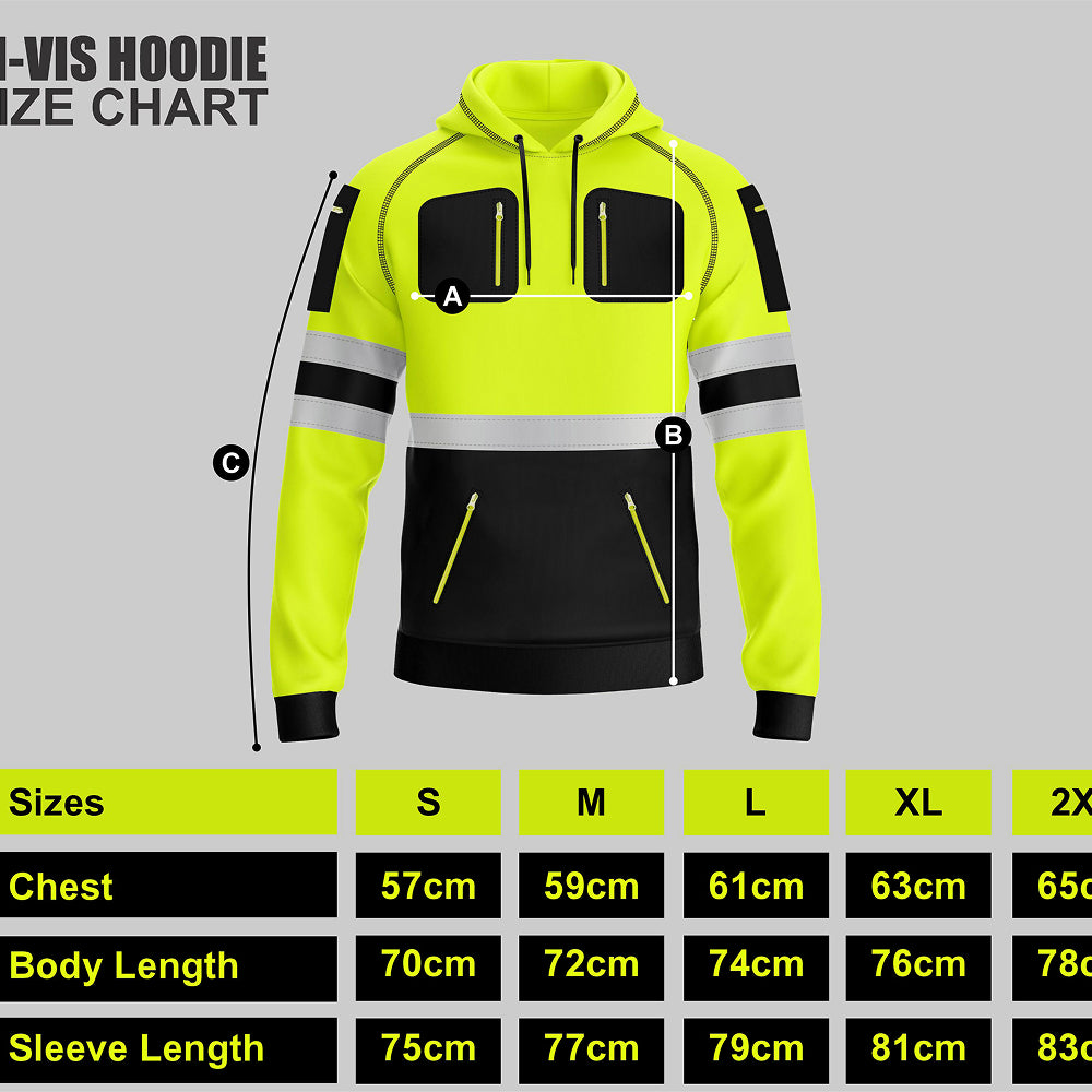 Toro activa Essential Hi-Vis Fleece Hoodie 2 TORO ACTIVA