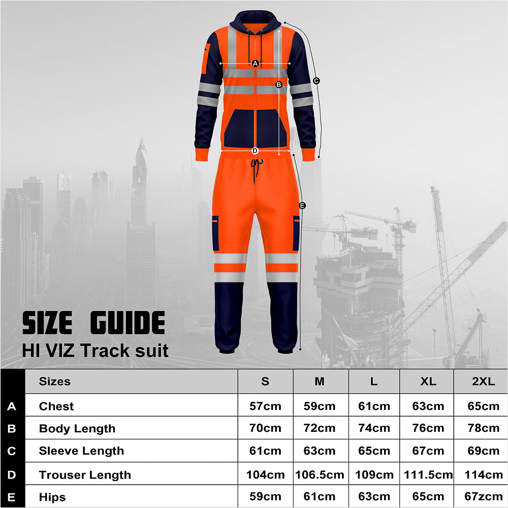Toro Activa Hi-Vis Pullover Tracksuit - TS11 TORO ACTIVA