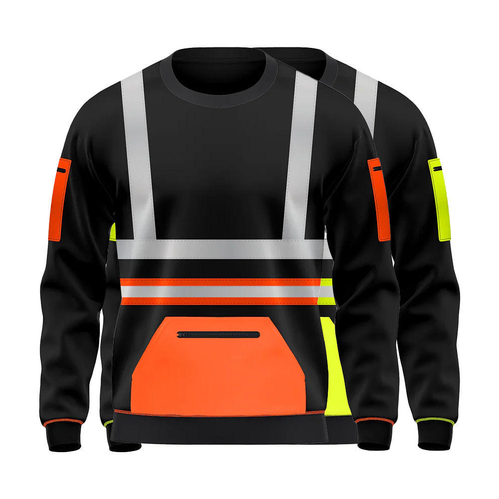 Toro Activa Workwear Hi-Vis Fleece Sweatshirt S104 TORO ACTIVA