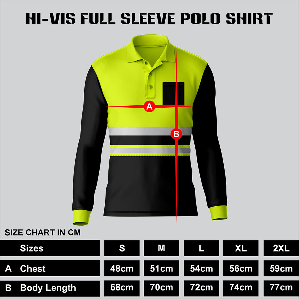 Toro Activa High Visibility Safety Work Wear Short Sleeve Polo Shirt PF101 TORO ACTIVA
