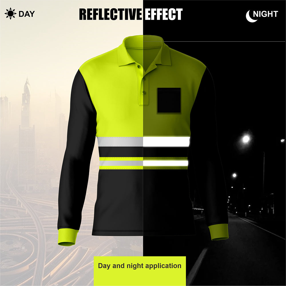 Toro Activa High Visibility Safety Work Wear Short Sleeve Polo Shirt PF101 TORO ACTIVA