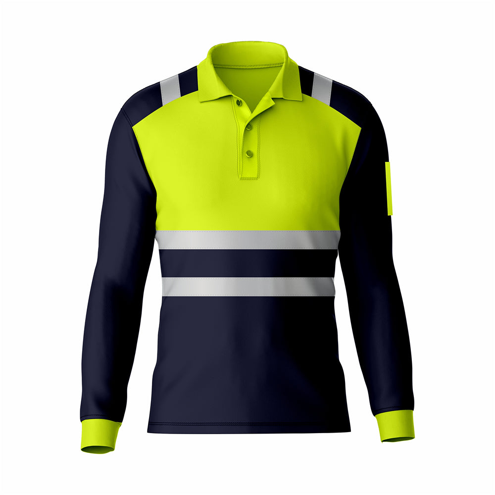 Toro Activa High Visibility Safety Work Wear Short Sleeve Polo Shirt PF103 TORO ACTIVA