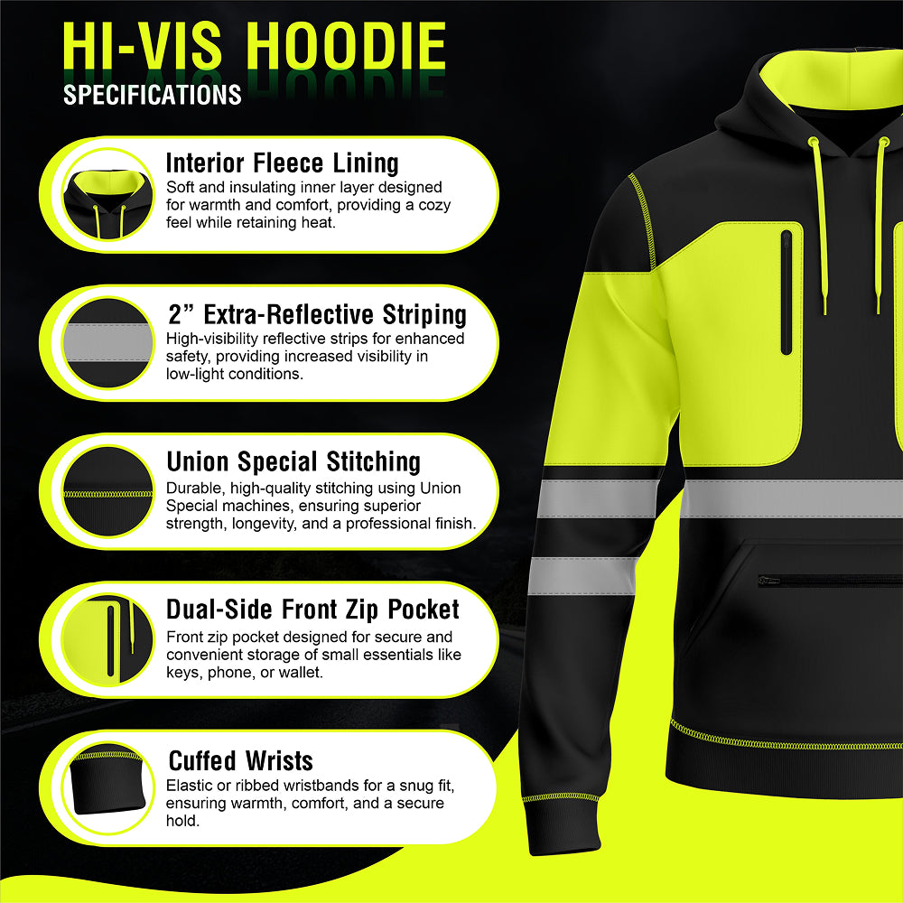 Toro Activa Essential Hi-Vis Pullover Hoodie 2004 TORO ACTIVA