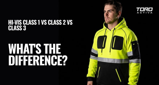 Hi-Vis Class 1 vs Class 2 vs Class 3 — What's the Difference?