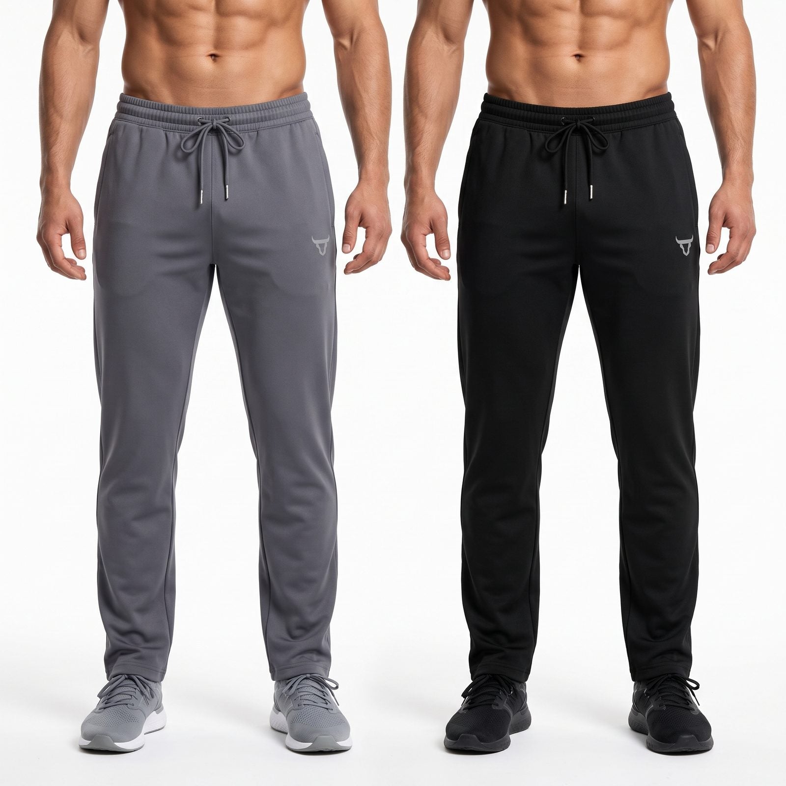 Toro Activa Men's Trousers Pack of 2 - Black & Charcoal TORO ACTIVA