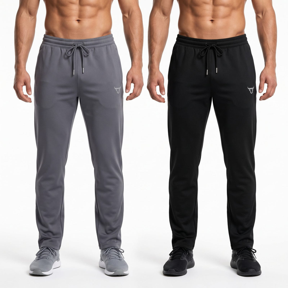 Toro Activa Men's Trousers Pack of 2 - Black & Charcoal TORO ACTIVA