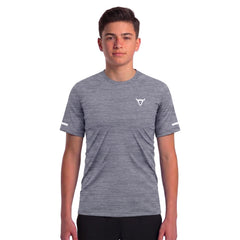 Toro Activa Youth Melange Performance Tee 3-Pack - Grey - detail
