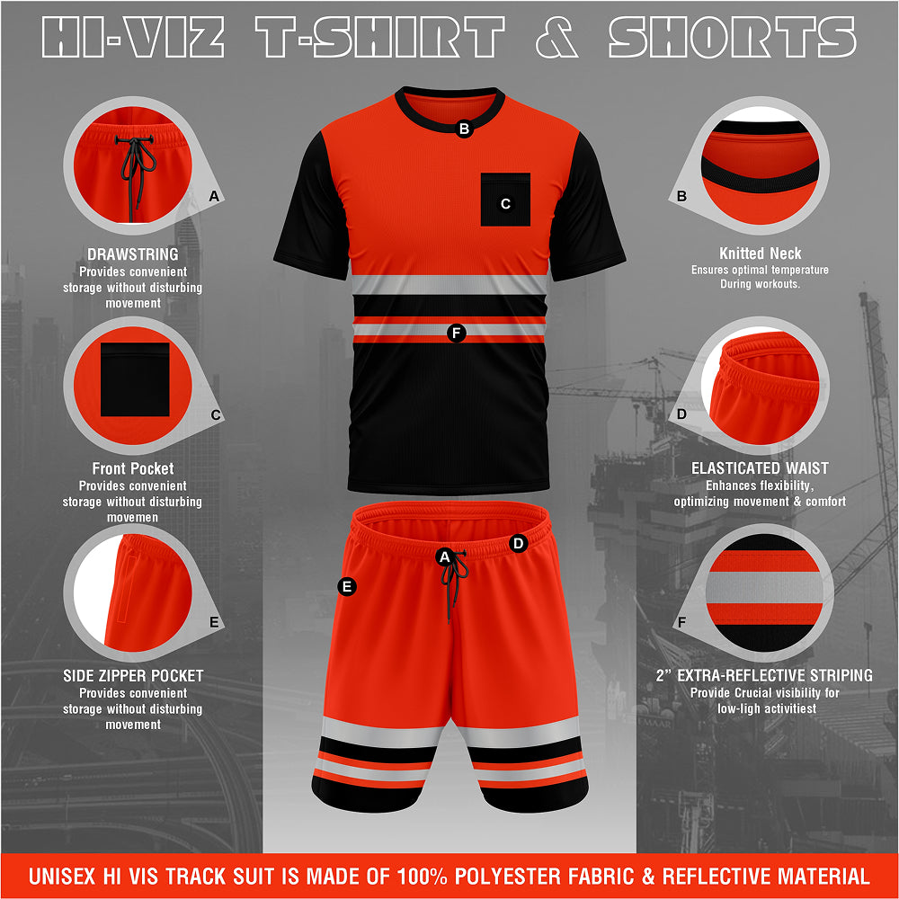 Toro Activa Hi-Vis Tracksuit workwear Set SST-103 TORO ACTIVA