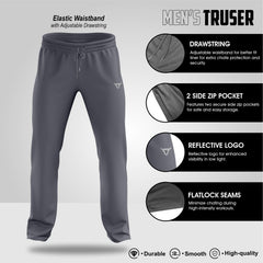 Toro Activa Men's Trousers Pack of 2 - Black & Charcoal TORO ACTIVA