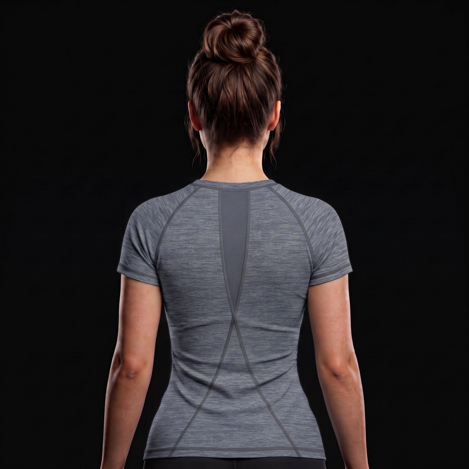 Toro Activa Women's Melange Raglan Tee - Grey TORO ACTIVA