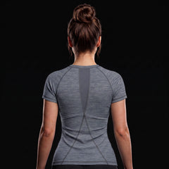 Toro Activa Women's Melange Raglan Tee - Grey TORO ACTIVA